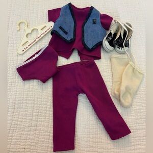 1986 American Girl Doll Vintage Outfit”Girls of Today” Vintage Outfit